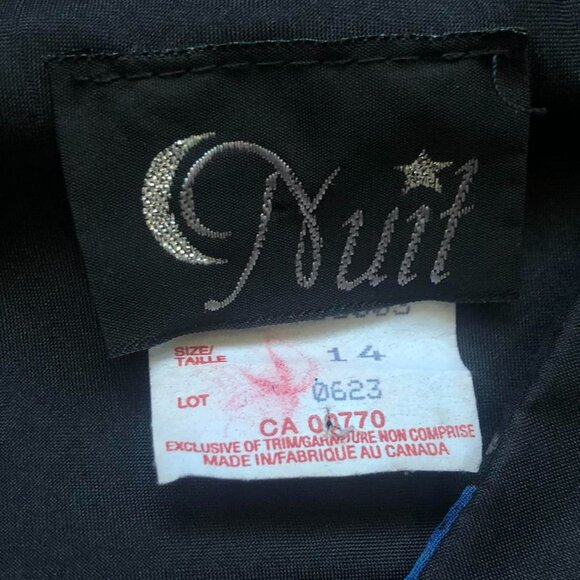 90s Nuit Cowl Maxi Dress - Picture 2 of 5